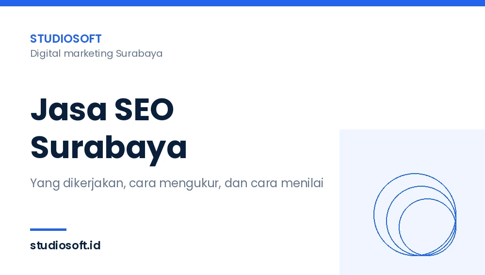 Jasa SEO Surabaya StudioSoft